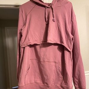 Latched Mama Nursing Lightweight Hoodie